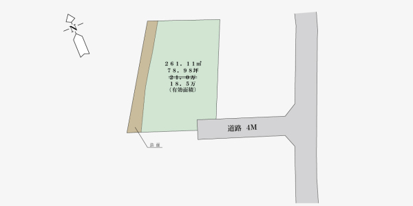 福島(2期)の区画図